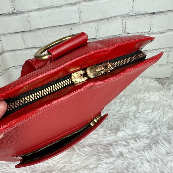 Louis Vuitton Red Epi Leather Backpack Custom - Picture 15 of 16